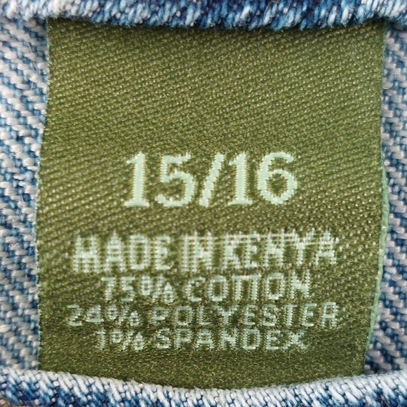 US Polo Assn Jeans Womens Size 15/16 (34x33) Blue Stretch Denim 2144256K NWT $38 - Picture 3 of 11